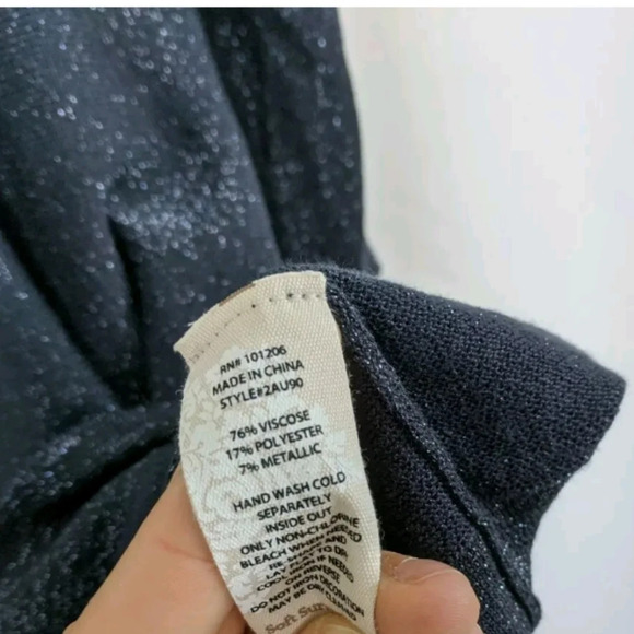 Soft Surroundings Eudora Twinkle Sweater Sparkle - Picture 3 of 5